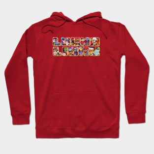 Mucha Lucha Libre Mexican Wrestling Tee Hoodie